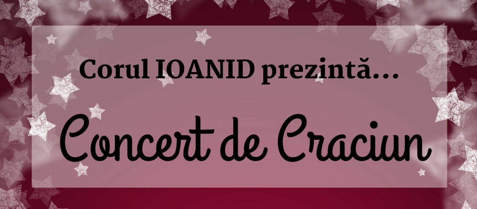 Concert de Craciun – Corul IOANID